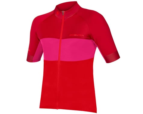 Endura FS260-Pro Short Sleeve Jersey II (Red) (Standard Fit) (XL)